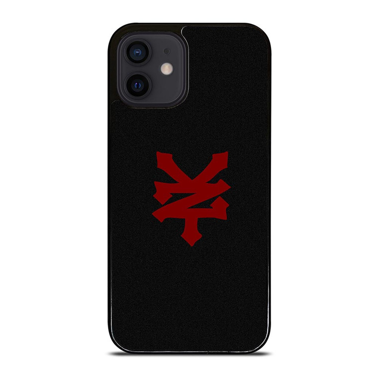 ZOO YORK SKATEBOARD LOGO SUEDE iPhone 12 Mini Case