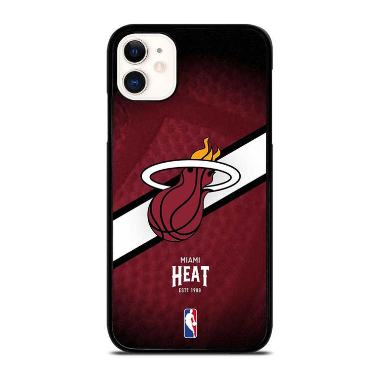 LOGO MIAMI HEAT NBA iPhone 11 Case