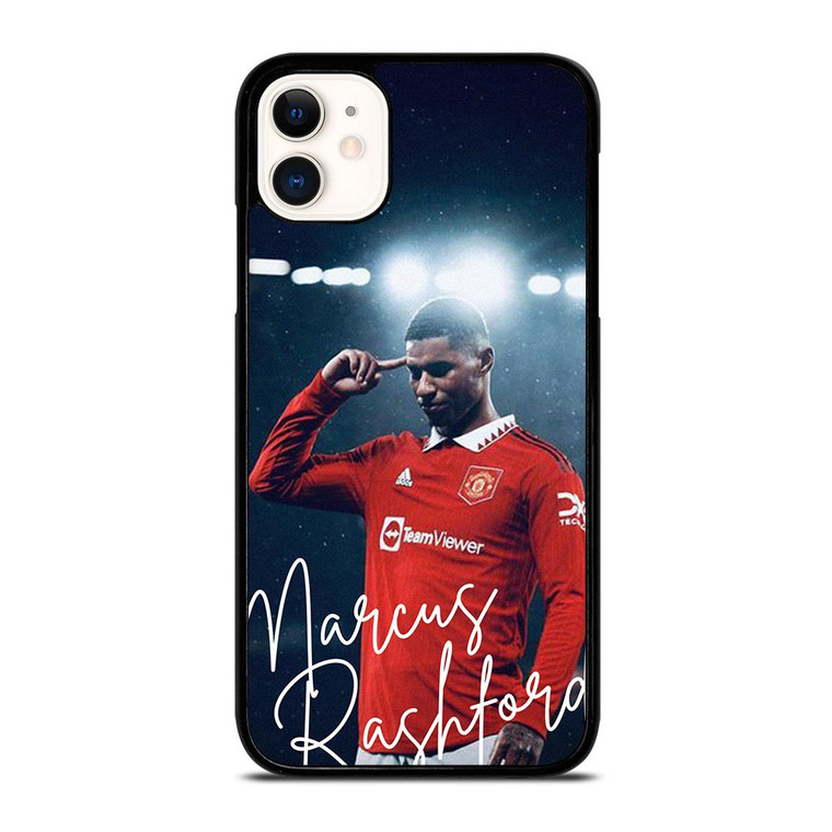 MARCUS RASHFORD MANCHESTER UNITED CELEBRATION iPhone 11 Case