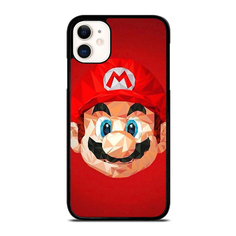 MARIO BROS CLIPART HEAD iPhone 11 Case