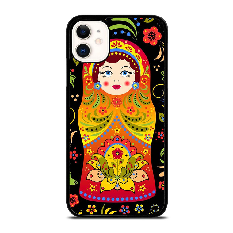 MATRYOSHKA RUSSIAN NESTING DOLLS iPhone 11 Case