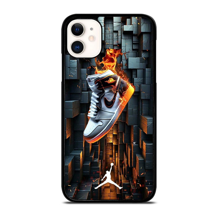 MICHAEL JORDAN AIR SHOES iPhone 11 Case
