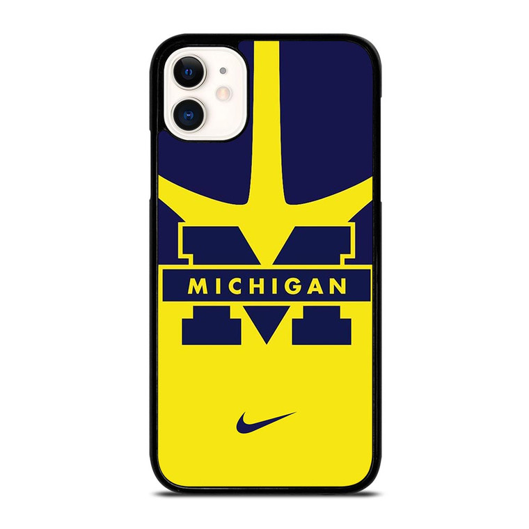 MICHIGAN WOLVERINES FOOTBALL NIKE iPhone 11 Case