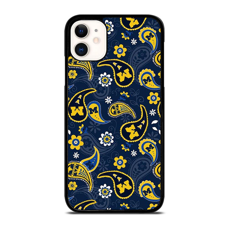 MICHIGAN WOLVERINES PATTERN iPhone 11 Case