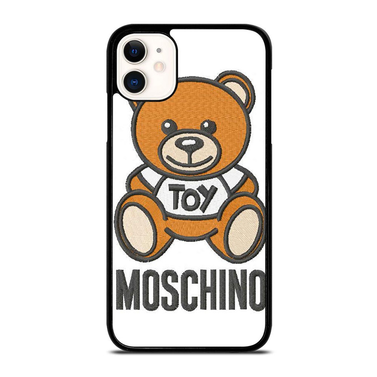 MOSCHINO TOY EMBROIDERED iPhone 11 Case