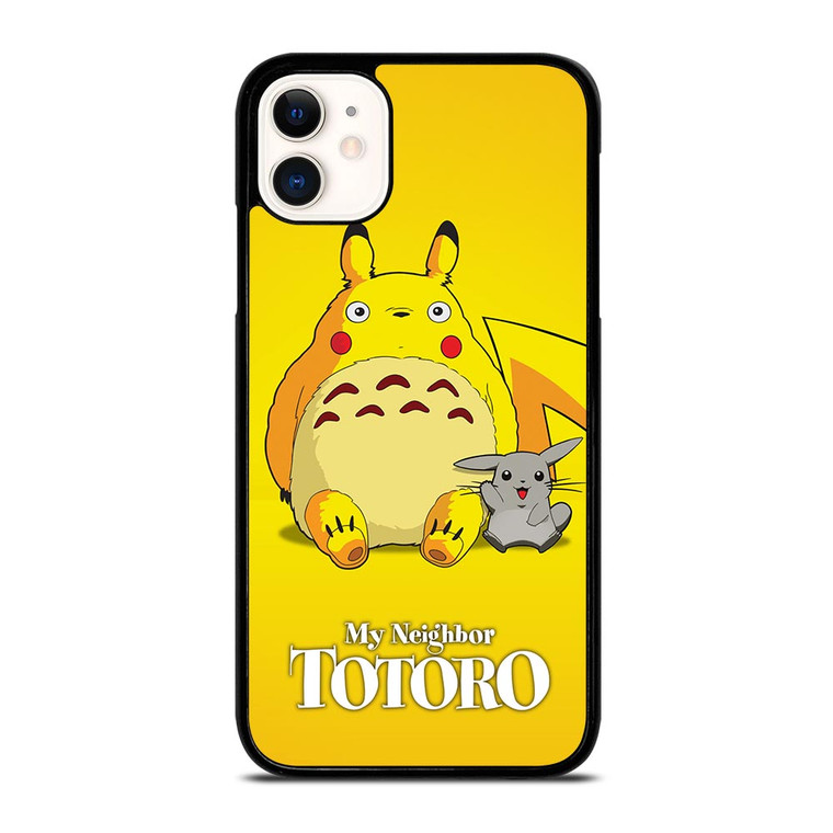 MY NEIGHBOR TOTORO X PIKACHU POKEMON iPhone 11 Case