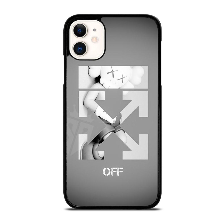 OFF WHITE KAWS iPhone 11 Case