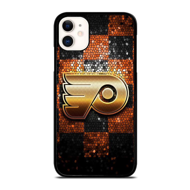 PHILADELPHIA FLYERS GLAMOUR LOGO iPhone 11 Case