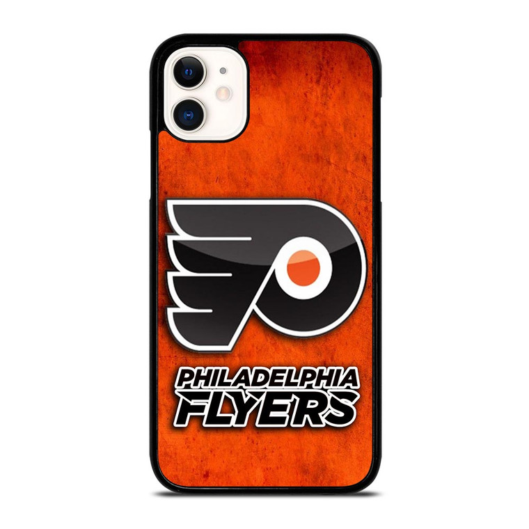 PHILADELPHIA FLYERS ORANGE LOGO iPhone 11 Case