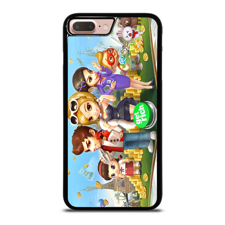 GET RICH GAME Line iPhone 8 Plus Case