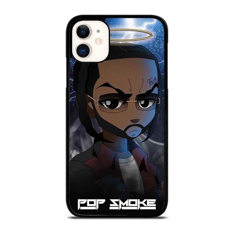POP SMOKE RAPPER CARTOON LOGO iPhone 11 Case