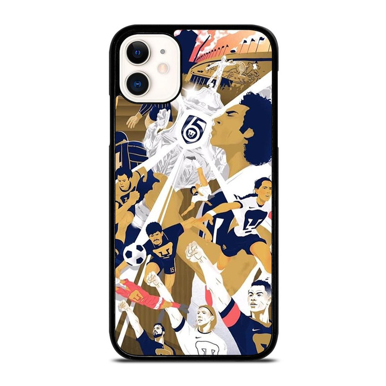 PUMAS UNAM MEXICO WALL iPhone 11 Case
