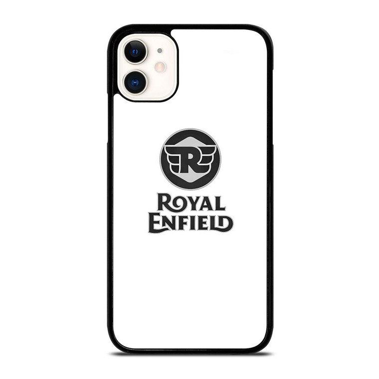 ROYAL ENFIELD WHITE LOGO iPhone 11 Case