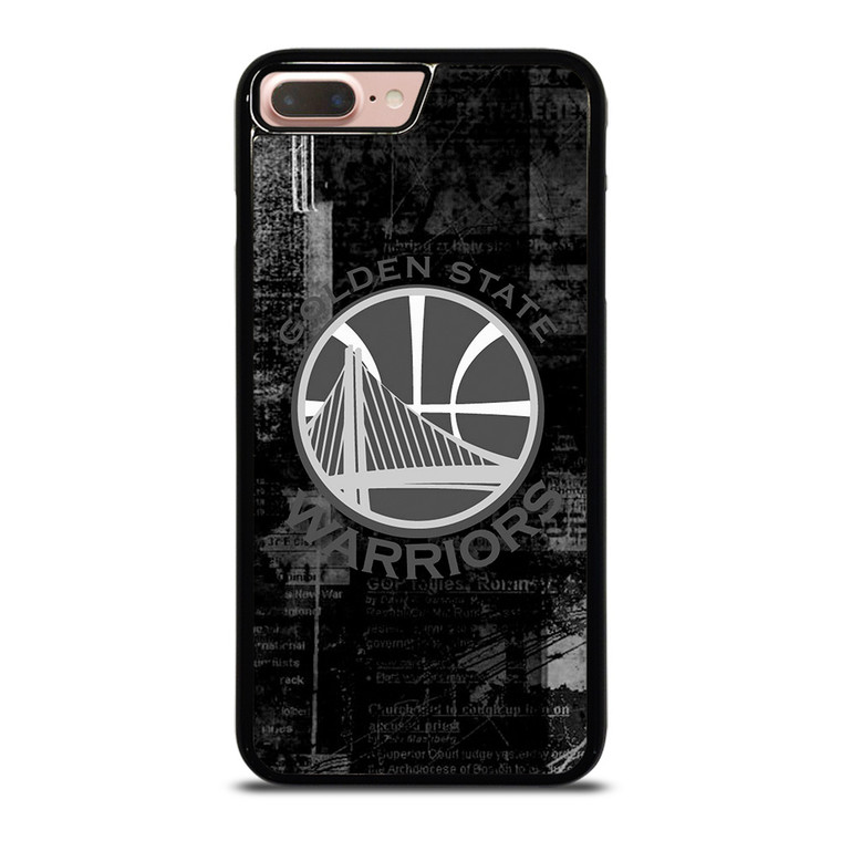 GOLDEN STATE WARRIORS LOGO BLACK WHITE iPhone 8 Plus Case