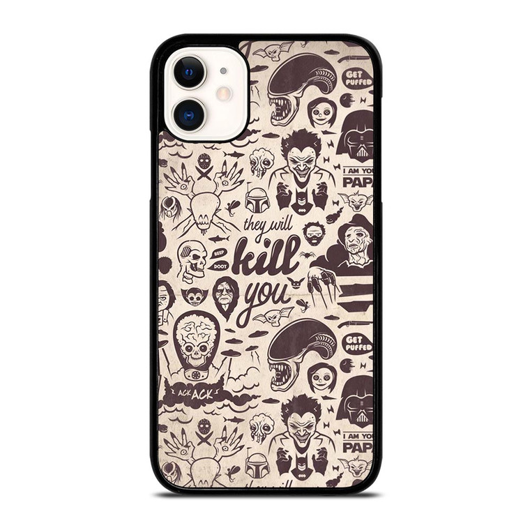 SLASHER PATTERN iPhone 11 Case