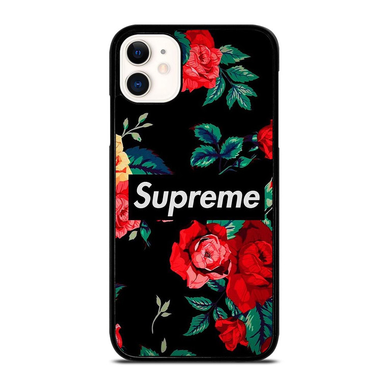 SUPREME FLOWER LOGO iPhone 11 Case
