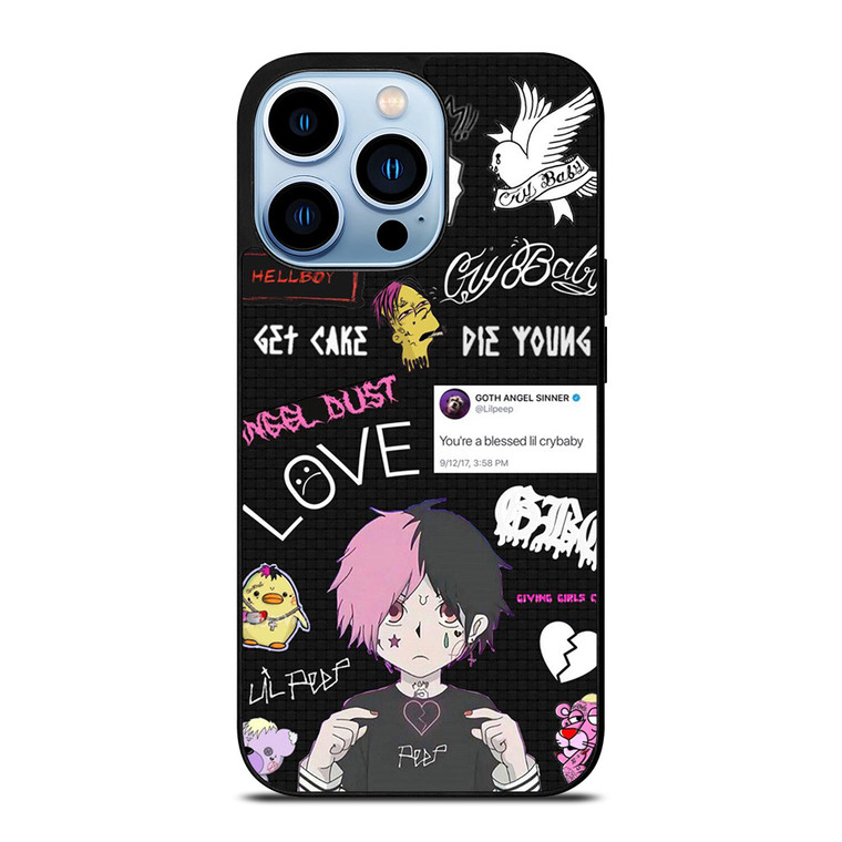 LIL PEEP STICKER COLLECTION iPhone 13 Pro Max Case