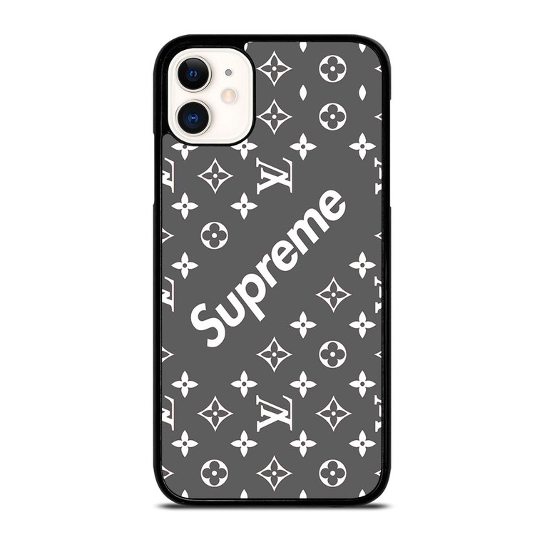 SUPREME GREY PATTREN iPhone 11 Case