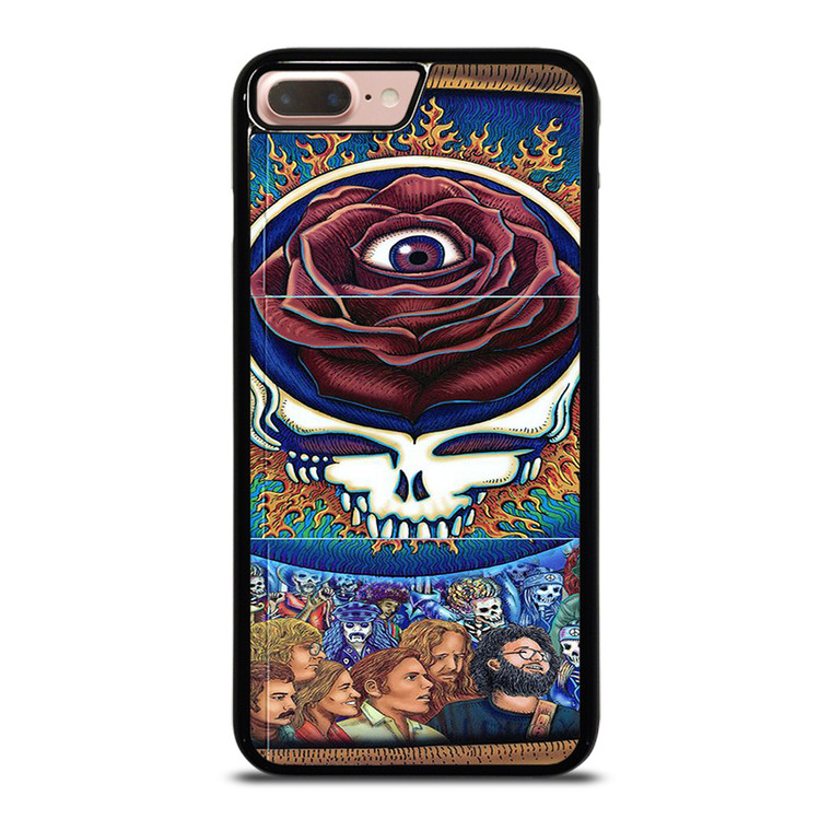 GRATEFUL DEAD SKULL ROSE iPhone 8 Plus Case GRATEFUL DEAD SKULL ROSE iPhone 8 Plus Case