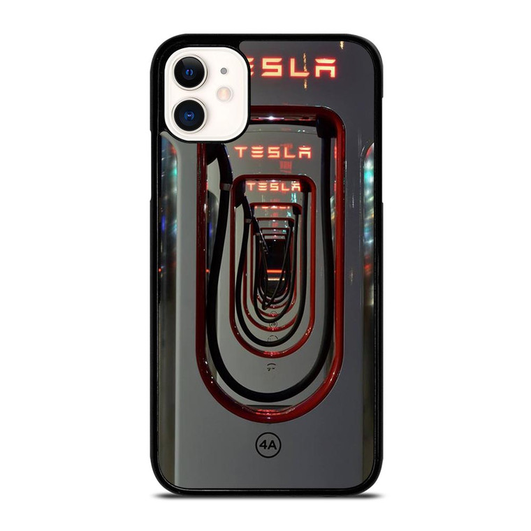TESLA STATION CHARGE iPhone 11 Case TESLA STATION CHARGE iPhone 11 Case