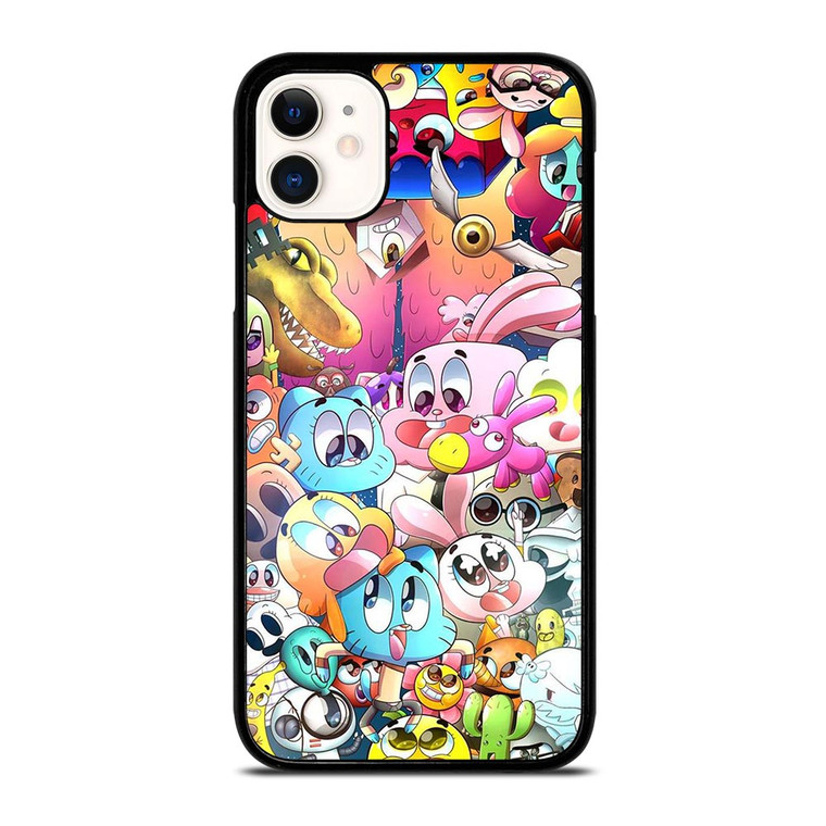 THE AMAZING WORLD OF GUMBALL COLLAGE iPhone 11 Case