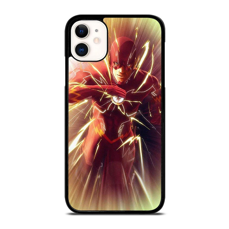 THE FLASH DC CARTOON ART iPhone 11 Case