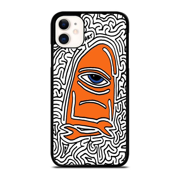 TOY MACHINE SKATEBOARD DOODLE iPhone 11 Case