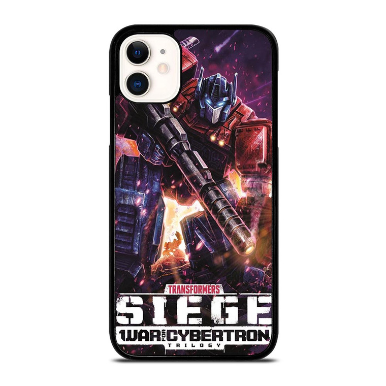 TRANSFORMERS WAR FOR CYBERTRON POSTER iPhone 11 Case