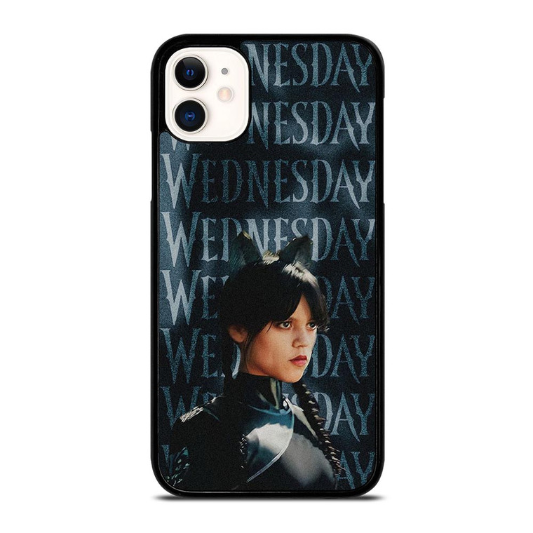 WEDNESDAY ADDAMS JENNA ORTEGA 2 iPhone 11 Case