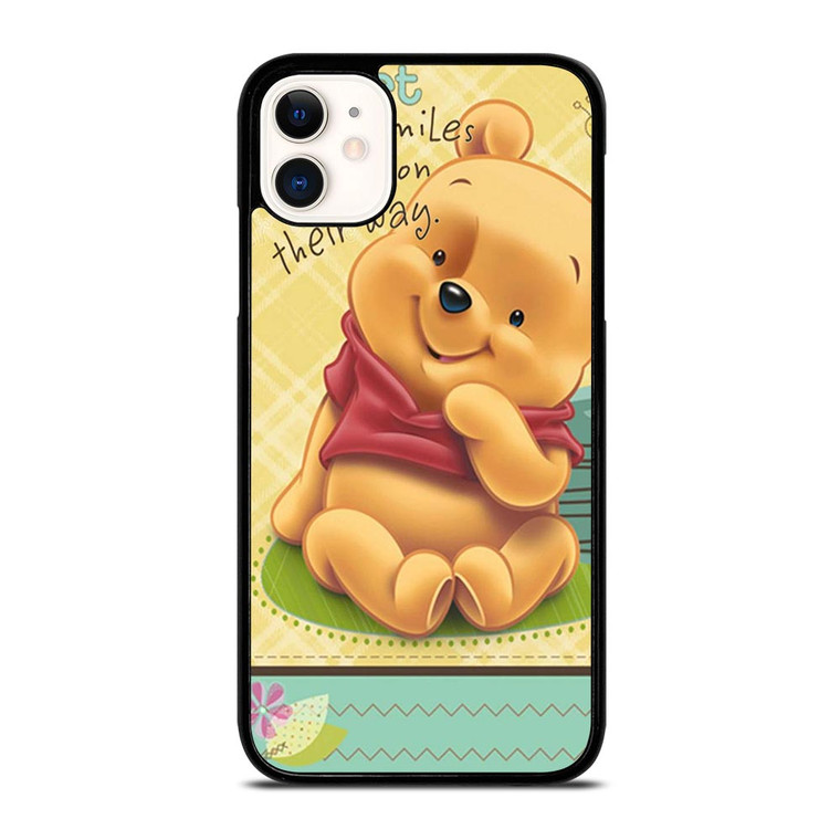 WINNIE THE POOH CUTE QUOTE iPhone 11 Case