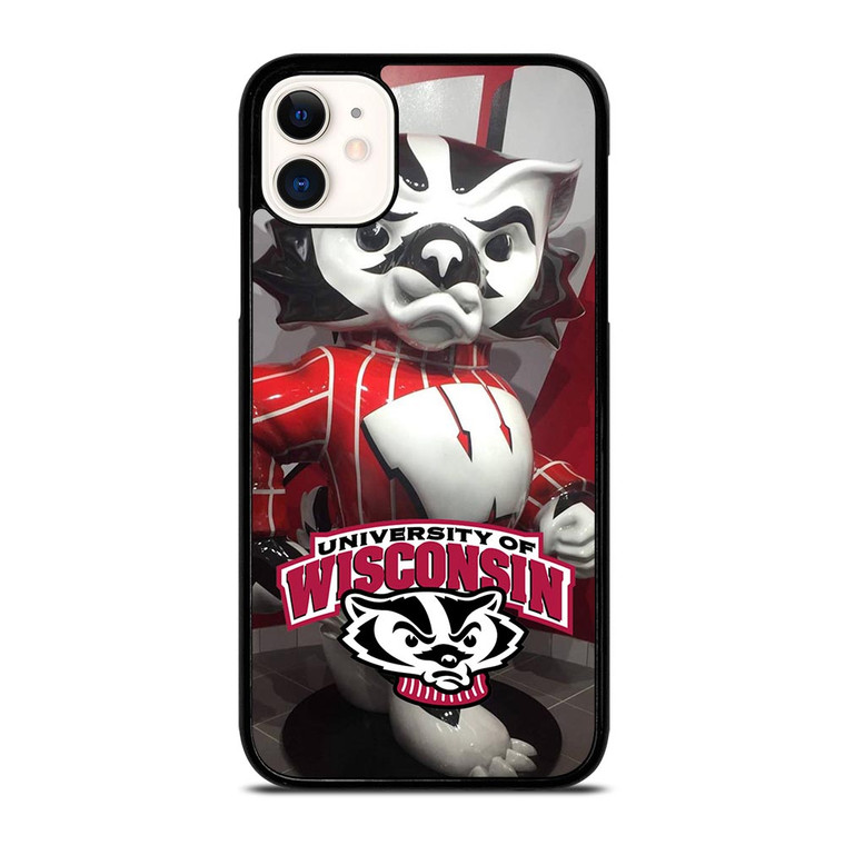 WISCONSIN BADGER MASCOT iPhone 11 Case