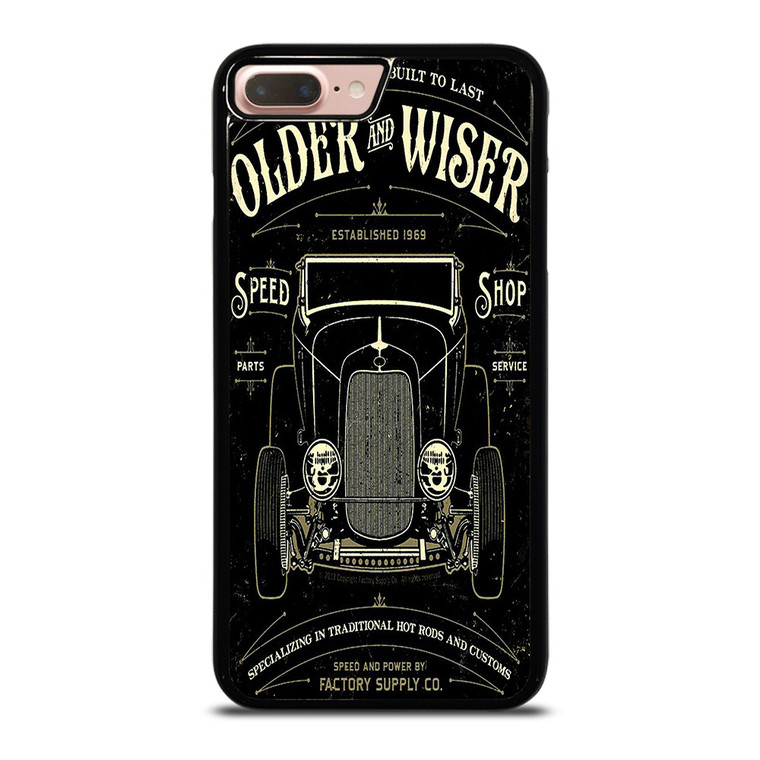 HOT RODS FACTORY VINTAGE RETRO CAR iPhone 8 Plus Case