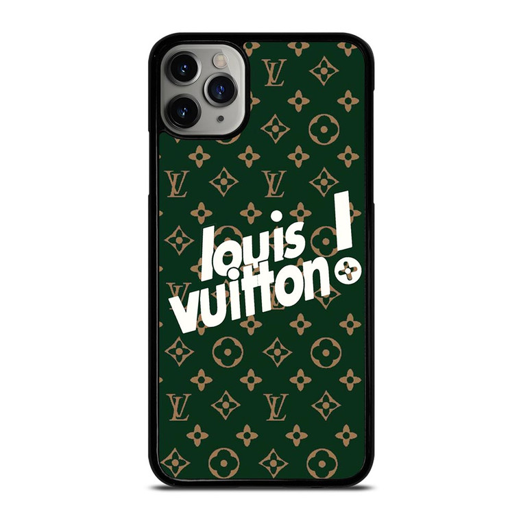 LOUIS VUITTON GREEN LOGO iPhone 11 Pro Case
