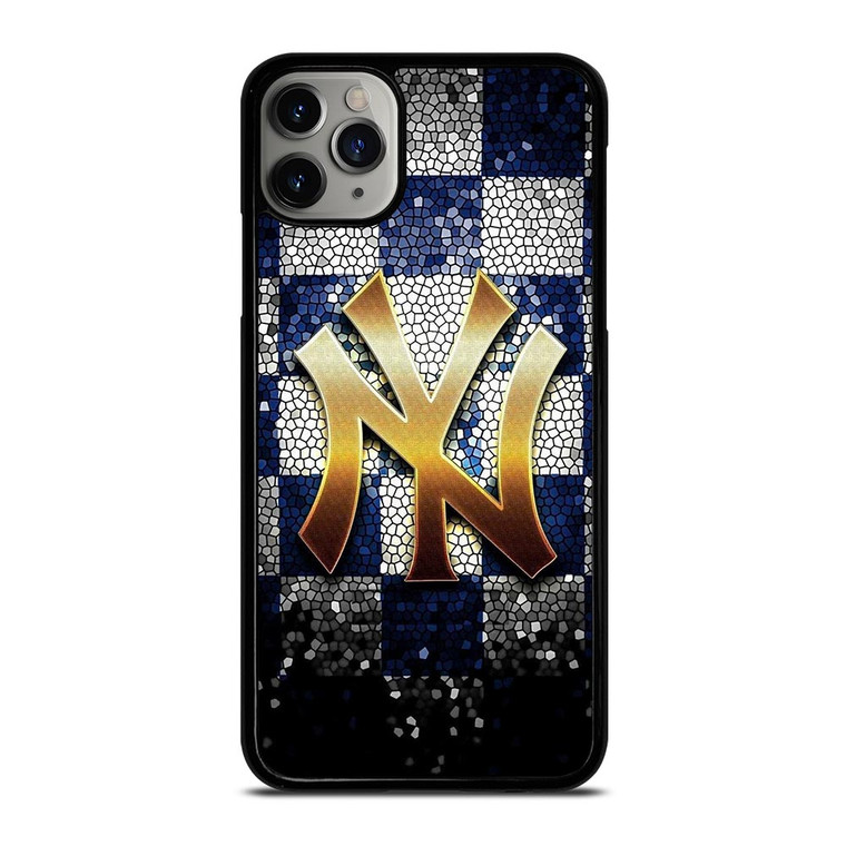 NEW YORK YANKEES GLASS ART iPhone 11 Pro Case