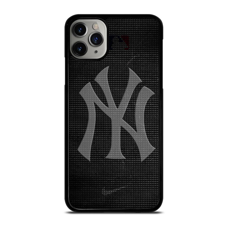 NEW YORK YANKEES METAL TEXTURE iPhone 11 Pro Case