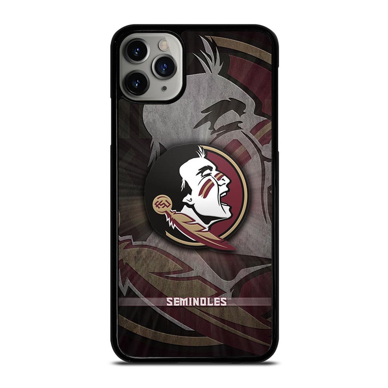 NFL FLORIDA STATE FSU SYMBOL iPhone 11 Pro Case
