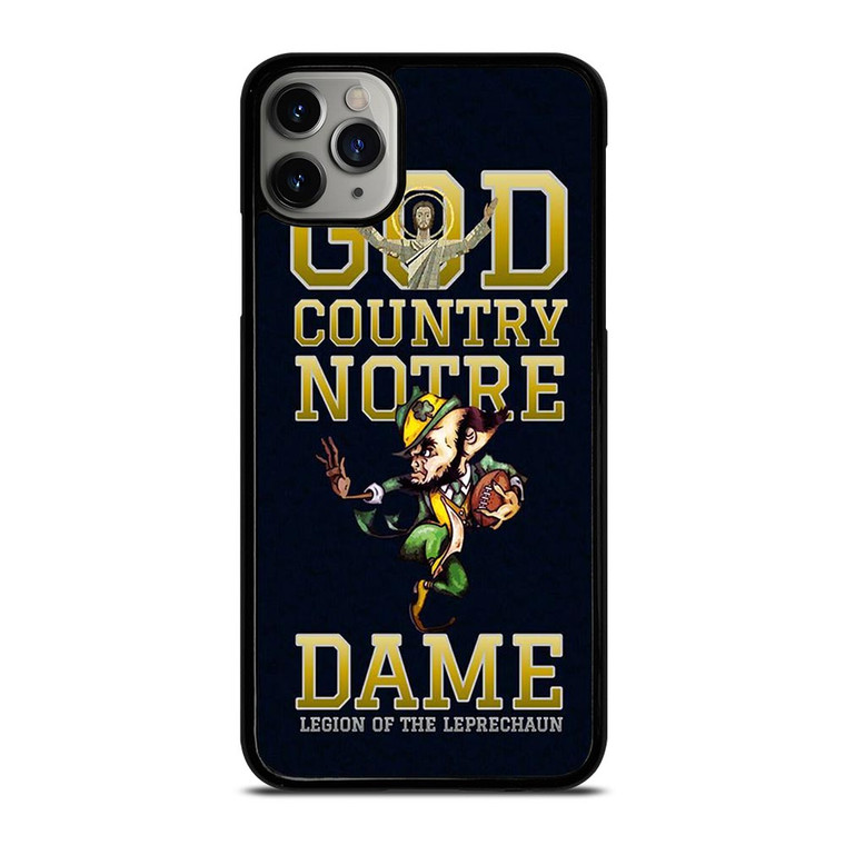 NOTRE DAME FIGHTING IRISH QUOTE iPhone 11 Pro Case
