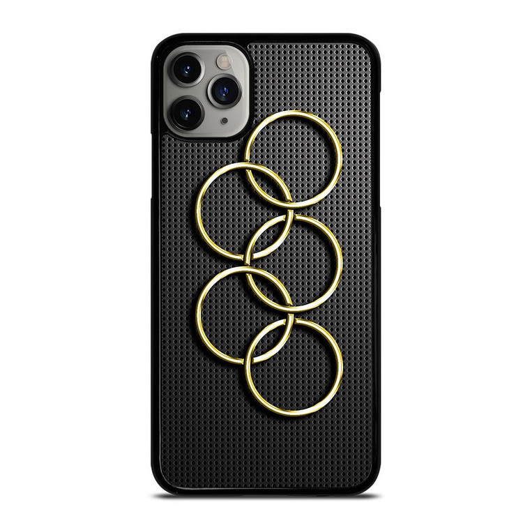 OLYMPIC RINGS GOLD CARBON iPhone 11 Pro Case