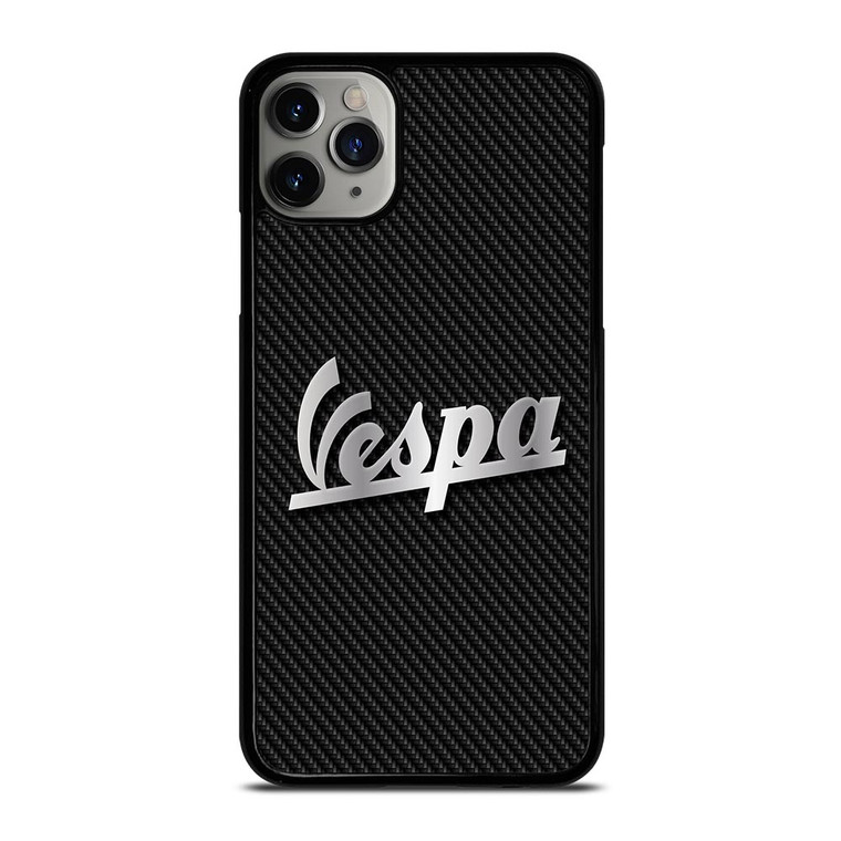 PIAGGIO VESPA METAL CARBON LOGO iPhone 11 Pro Case