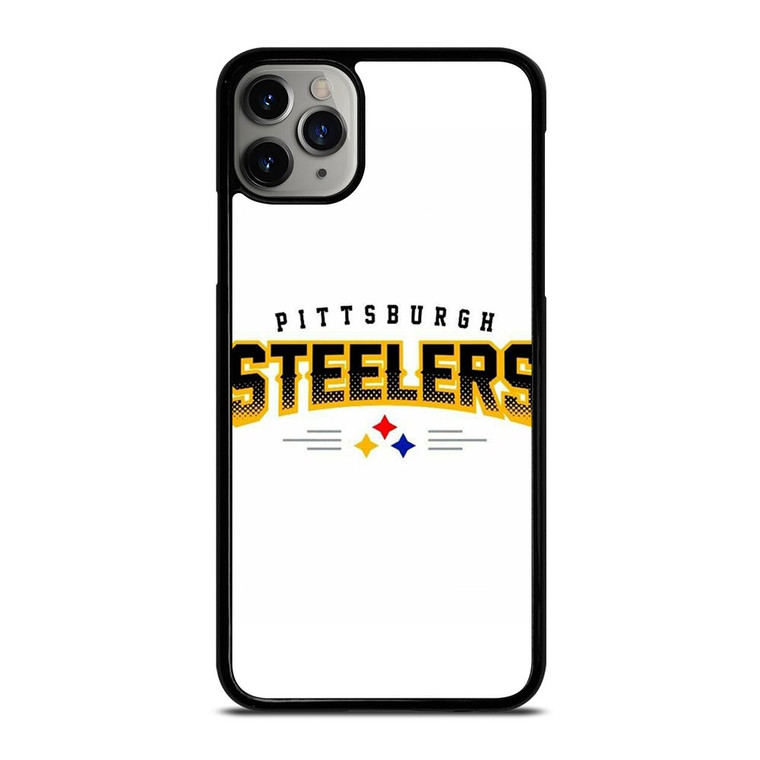 PITTSBURGH STEELERS WHITE WALL iPhone 11 Pro Case
