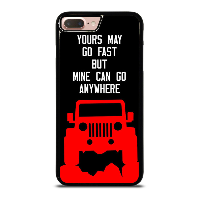 JEEP ADVENTURE QUOTE iPhone 8 Plus Case JEEP ADVENTURE QUOTE iPhone 8 Plus Case