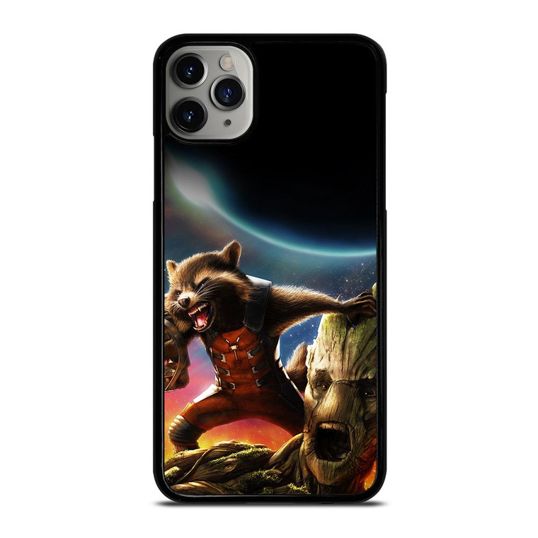 ROCKET RACCOON GROOT AVENGER iPhone 11 Pro Case