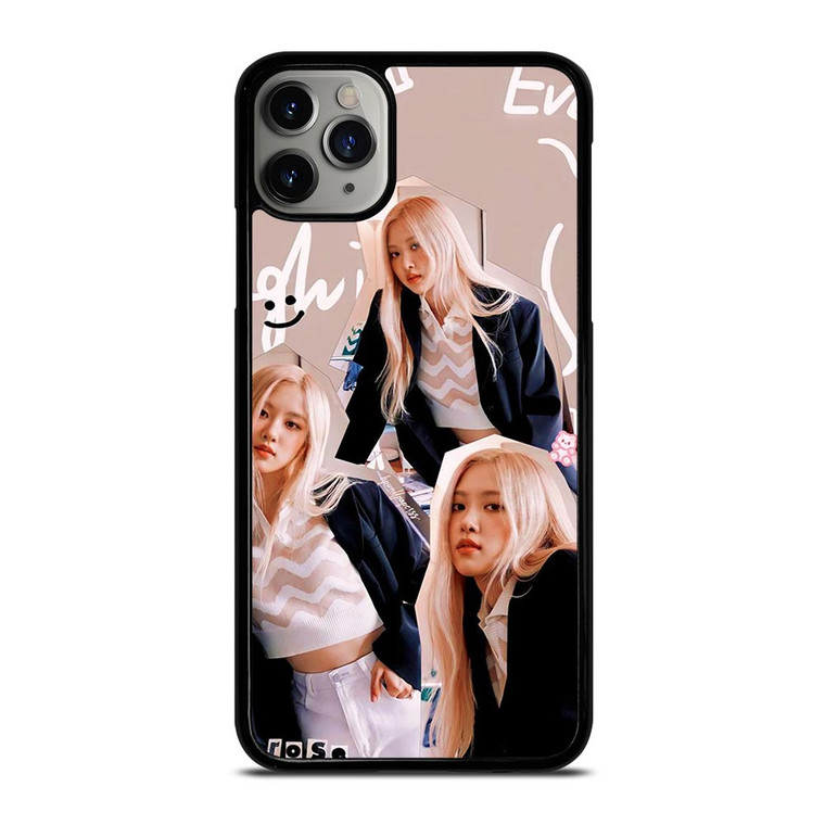 ROSE BLACKPINK SCRIBBLED iPhone 11 Pro Case