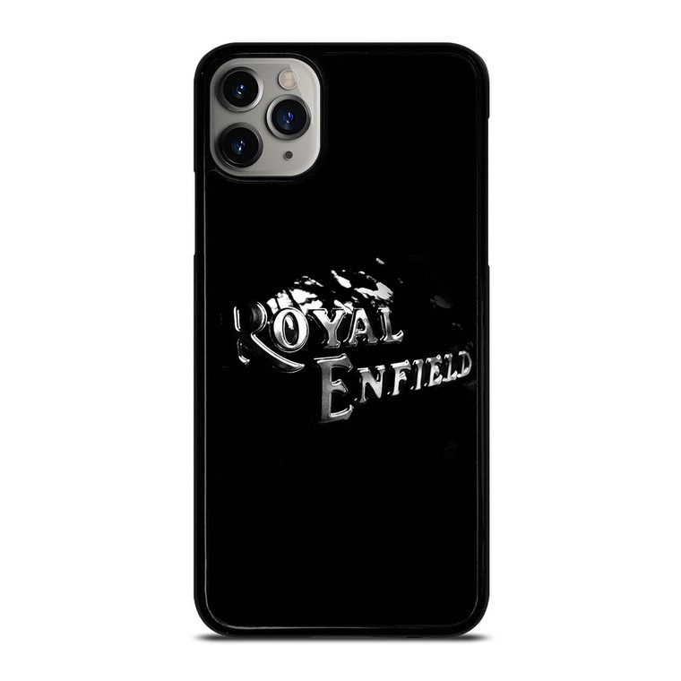 ROYAL ENFIELD BLACK TANK METAL LOGO iPhone 11 Pro Case ROYAL ENFIELD BLACK TANK METAL LOGO iPhone 11 Pro Case