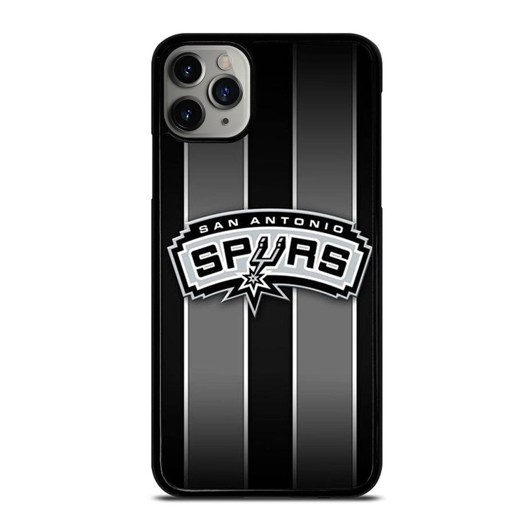 SAN ANTONIO SPURS NBA STRIPE LOGO iPhone 11 Pro Case