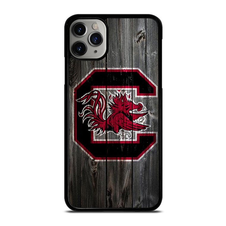 SOUTH CAROLINA GAMECOCKS WOODEN LOGO iPhone 11 Pro Case SOUTH CAROLINA GAMECOCKS WOODEN LOGO iPhone 11 Pro Case