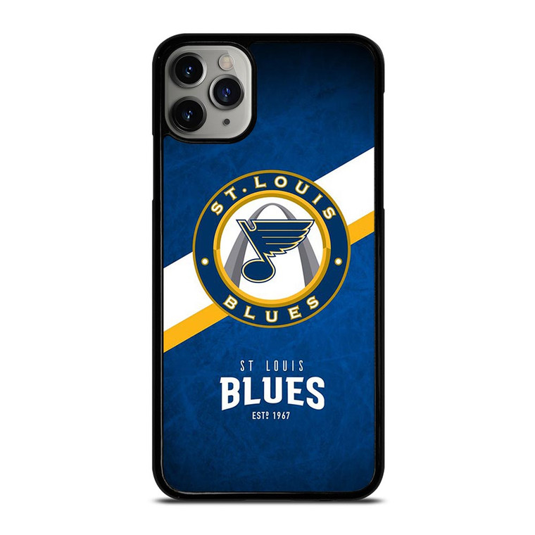 ST LOUIS BLUES NHL LOGO iPhone 11 Pro Case ST LOUIS BLUES NHL LOGO iPhone 11 Pro Case