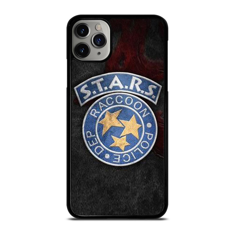 STARS RACCOON POLICE DEP BADGE iPhone 11 Pro Case