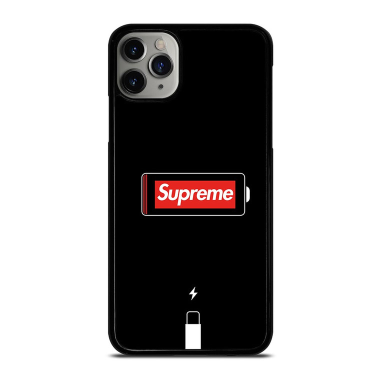 SUPREME PHONE LOW BATTERY iPhone 11 Pro Case SUPREME PHONE LOW BATTERY iPhone 11 Pro Case