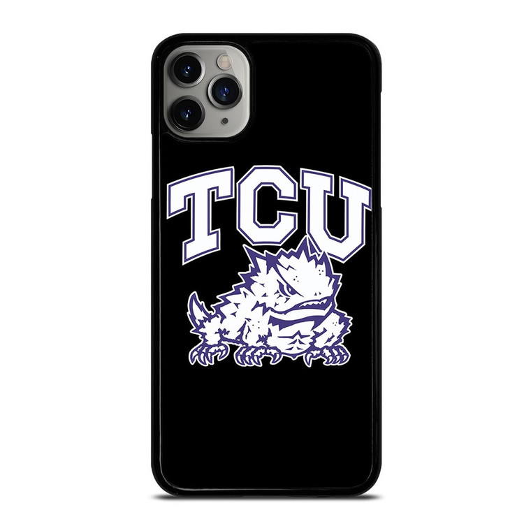 TCU HORNED FROGS FOOTBALL LOGO iPhone 11 Pro Case